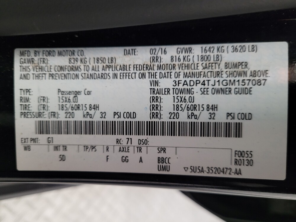 2016 Ford Fiesta in Fresno, CA 93726 - 18088461 33