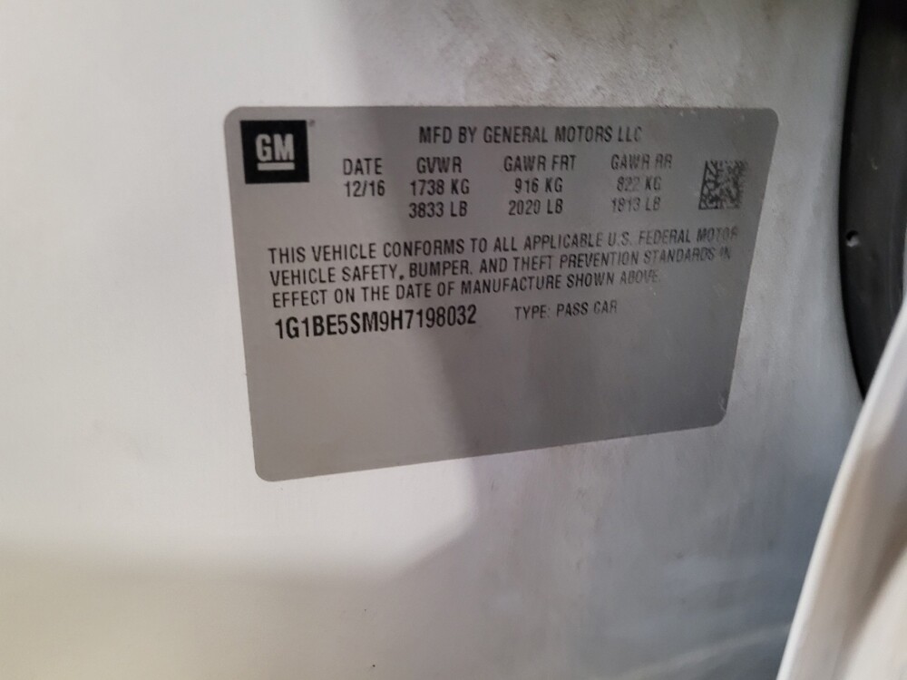 2017 Chevrolet Cruze in Sacramento, CA 95821 - 18088465 33