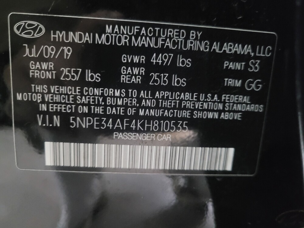 2019 Hyundai Sonata in Duluth, GA 30096 - 18088489 33