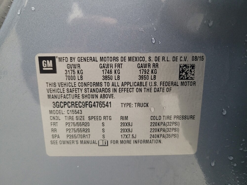 2015 Chevrolet Silverado 1500 in Lakeland, FL 33815 - 18088517 33