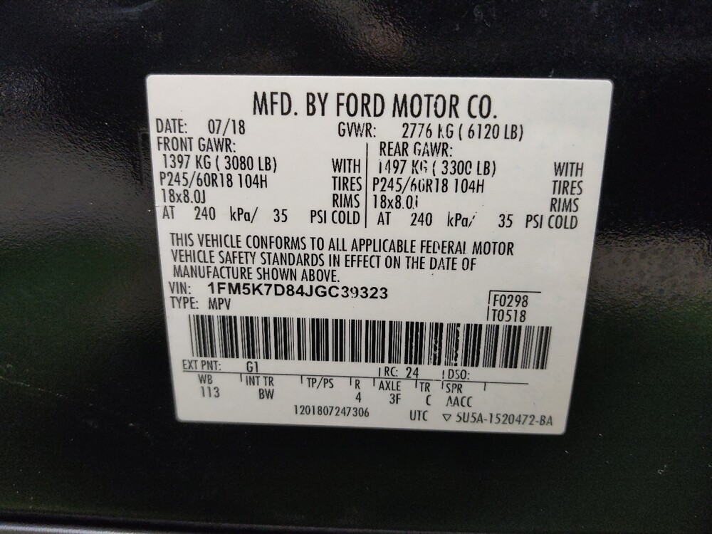 2018 Ford Explorer in Tampa, FL 33612 - 18088521 33