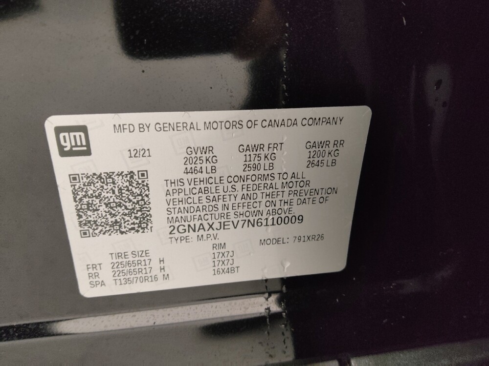 2022 Chevrolet Equinox in Las Vegas, NV 89102 - 18088526 33