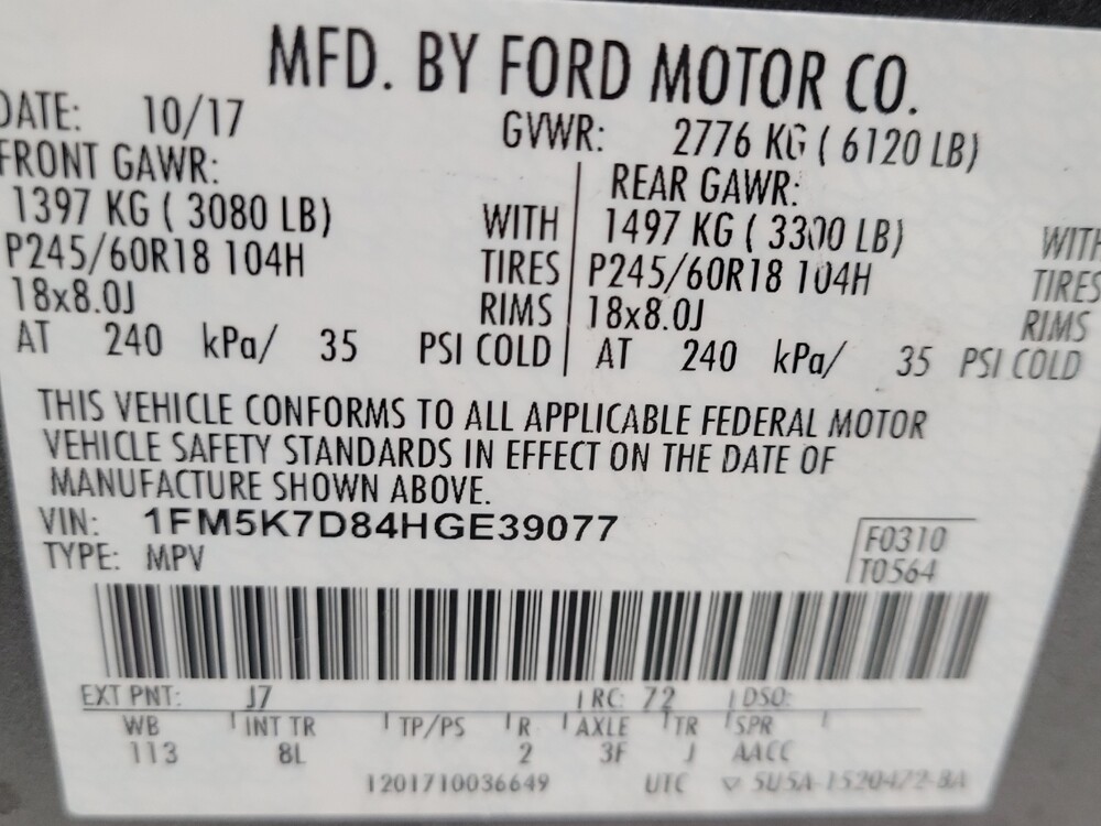 2017 Ford Explorer in Reno, NV 89502 - 18088528 33