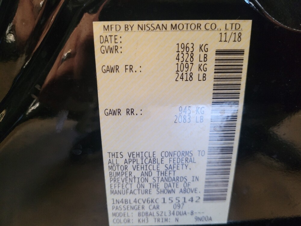 2019 Nissan Altima in Kissimmee, FL 34744 - 18088530 33