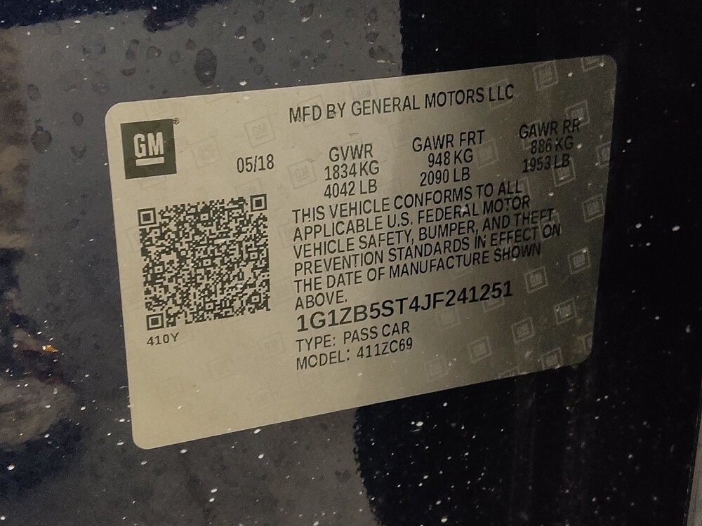 2018 Chevrolet Malibu in Mobile, AL 36606 - 18088542 33