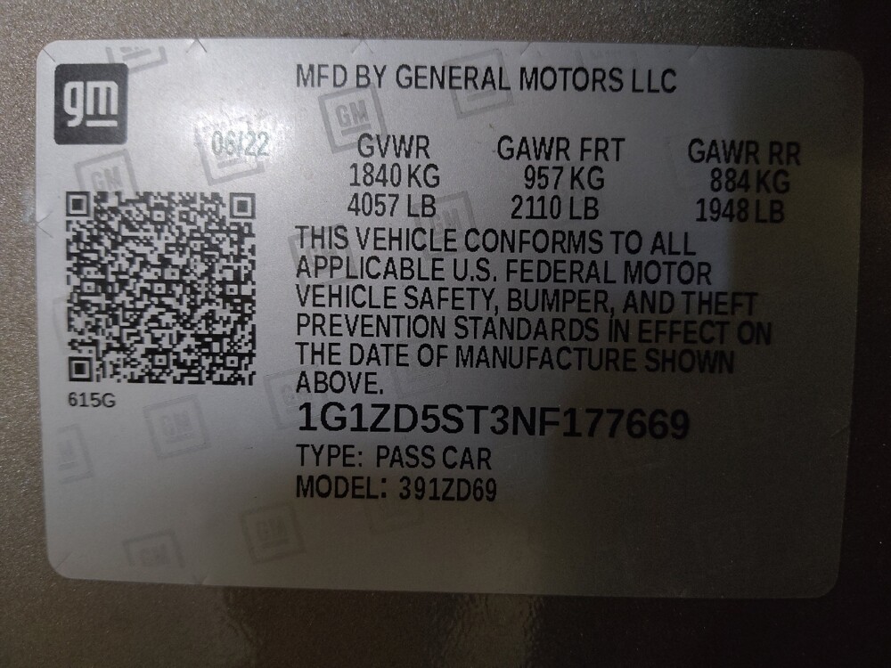 2022 Chevrolet Malibu in Savannah, GA 31419 - 18088547 33