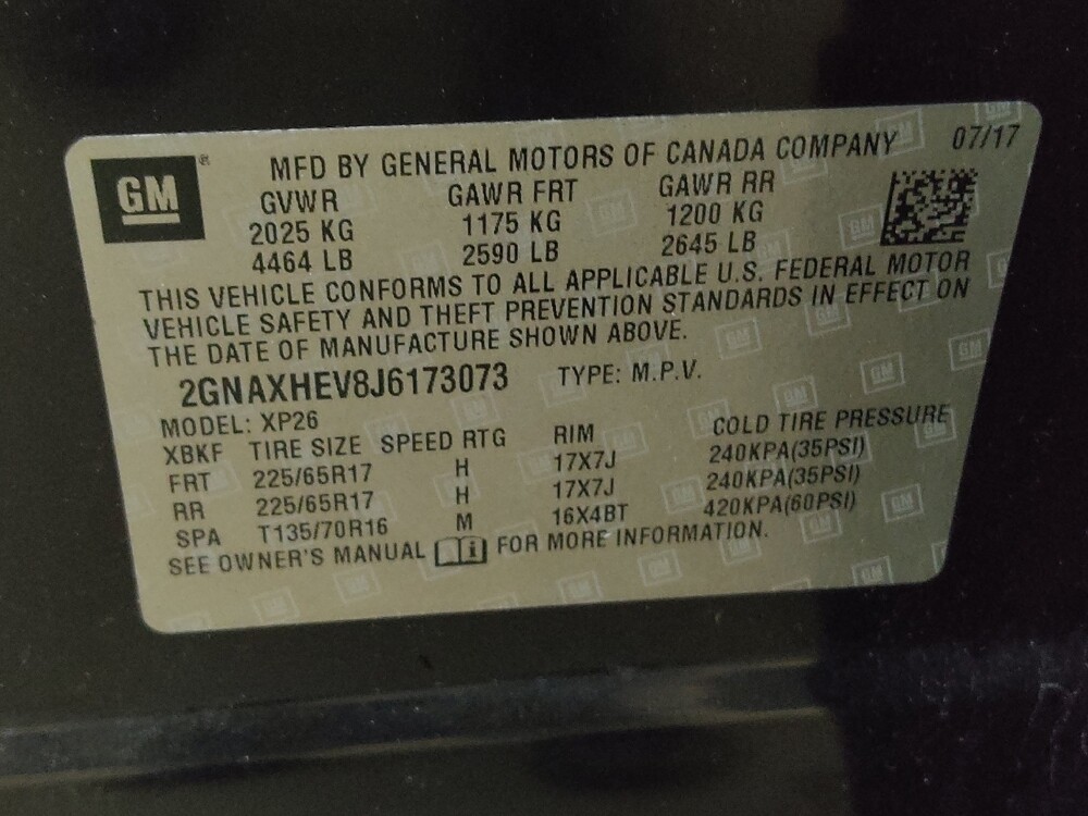 2018 Chevrolet Equinox in Raleigh, NC 27604 - 18088564 33