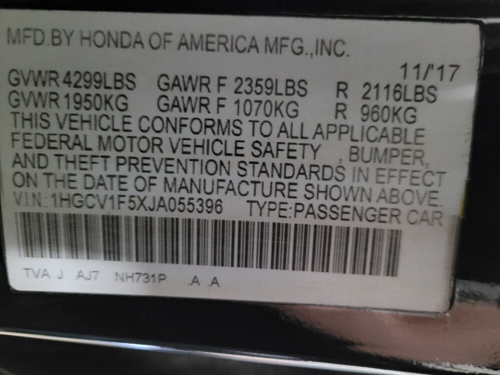 2018 Honda Accord in Pittsburgh, PA 15237 - 18088605 33