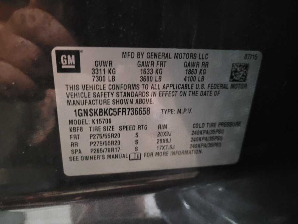 2015 Chevrolet Tahoe in Pittsburgh, PA 15237 - 18088606 33