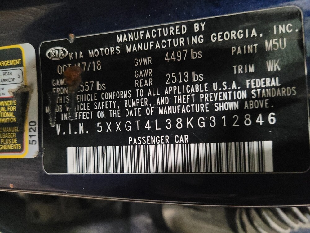 2019 Kia Optima in Williamstown, NJ 8094 - 18088617 33