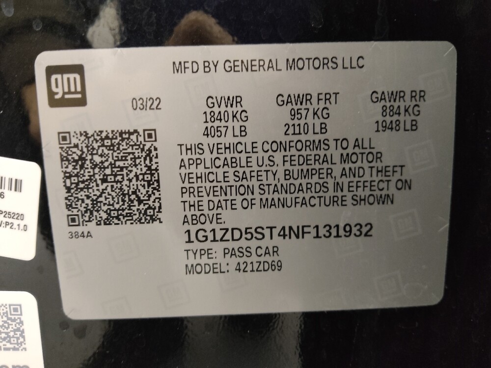 2022 Chevrolet Malibu in St. Louis, MO 63136 - 18088632 33