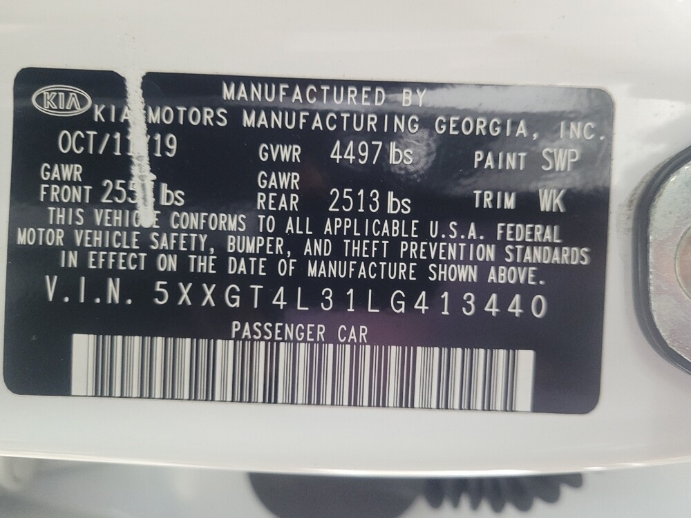 2020 Kia Optima in Duluth, GA 30096 - 18088659 33