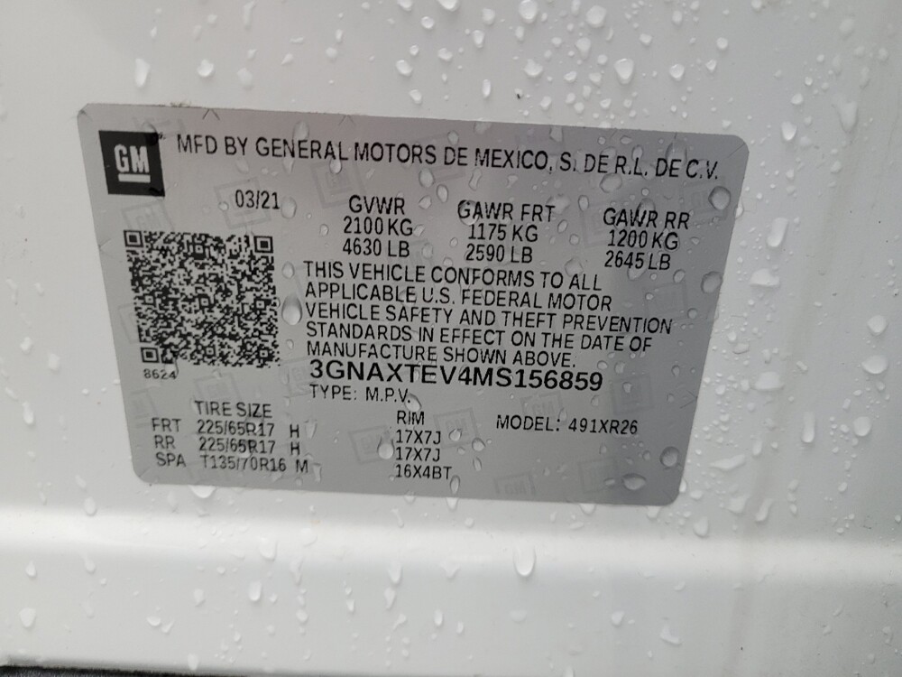 2021 Chevrolet Equinox in Charlotte, NC 28273 - 18088664 33