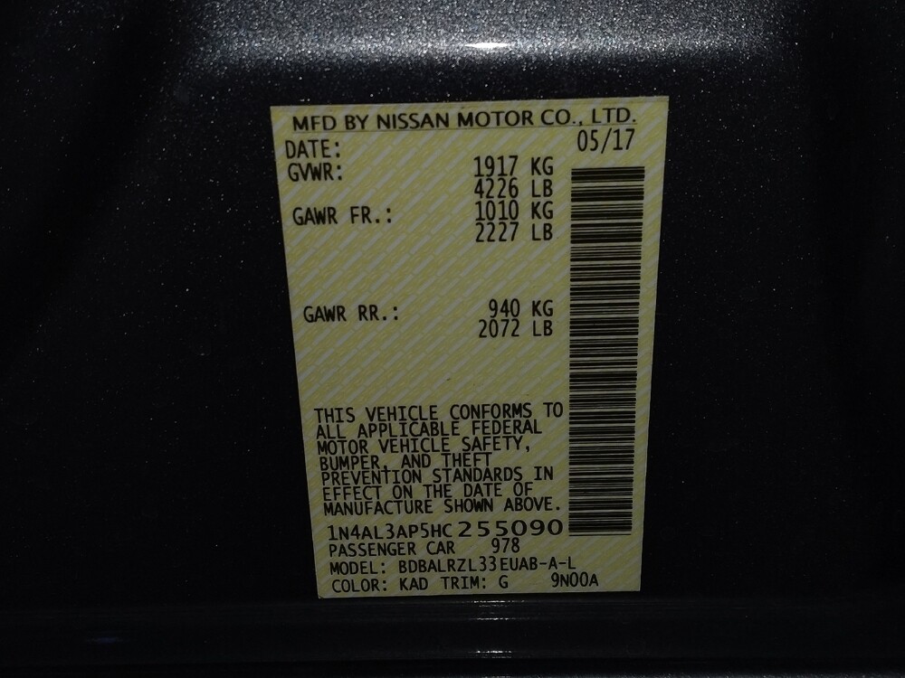 2017 Nissan Altima in Orlando, FL 32808 - 18088693 33