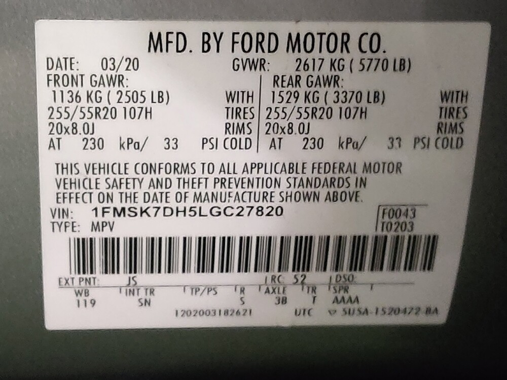 2020 Ford Explorer in Arlington, TX 76011 - 18088698 33