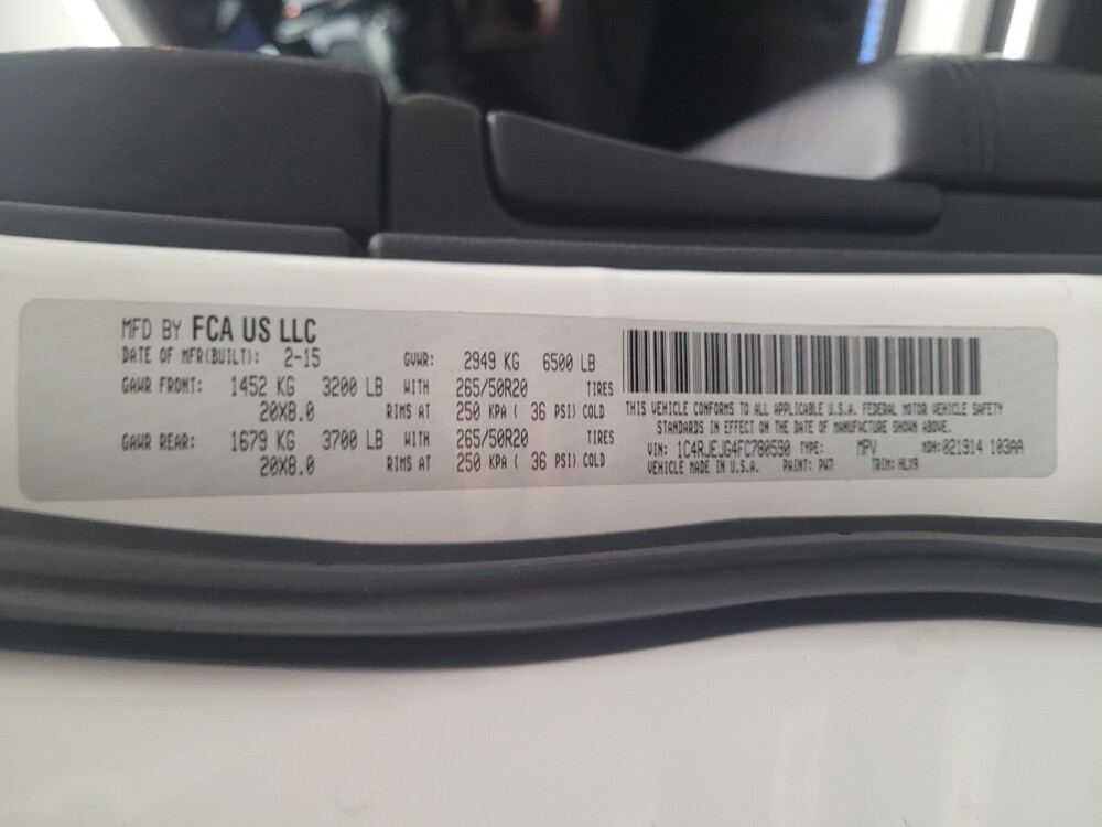 2015 Jeep Grand Cherokee in Downey, CA 90241 - 18088713 33