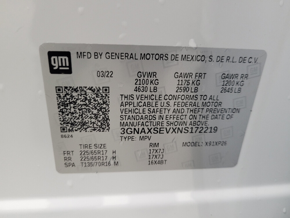 2022 Chevrolet Equinox in St. Louis, MO 63125 - 18088727 33