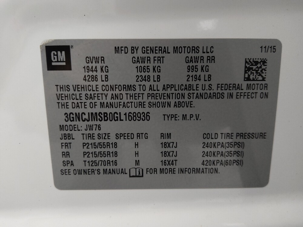 2016 Chevrolet Trax in St. Louis, MO 63136 - 18088732 33