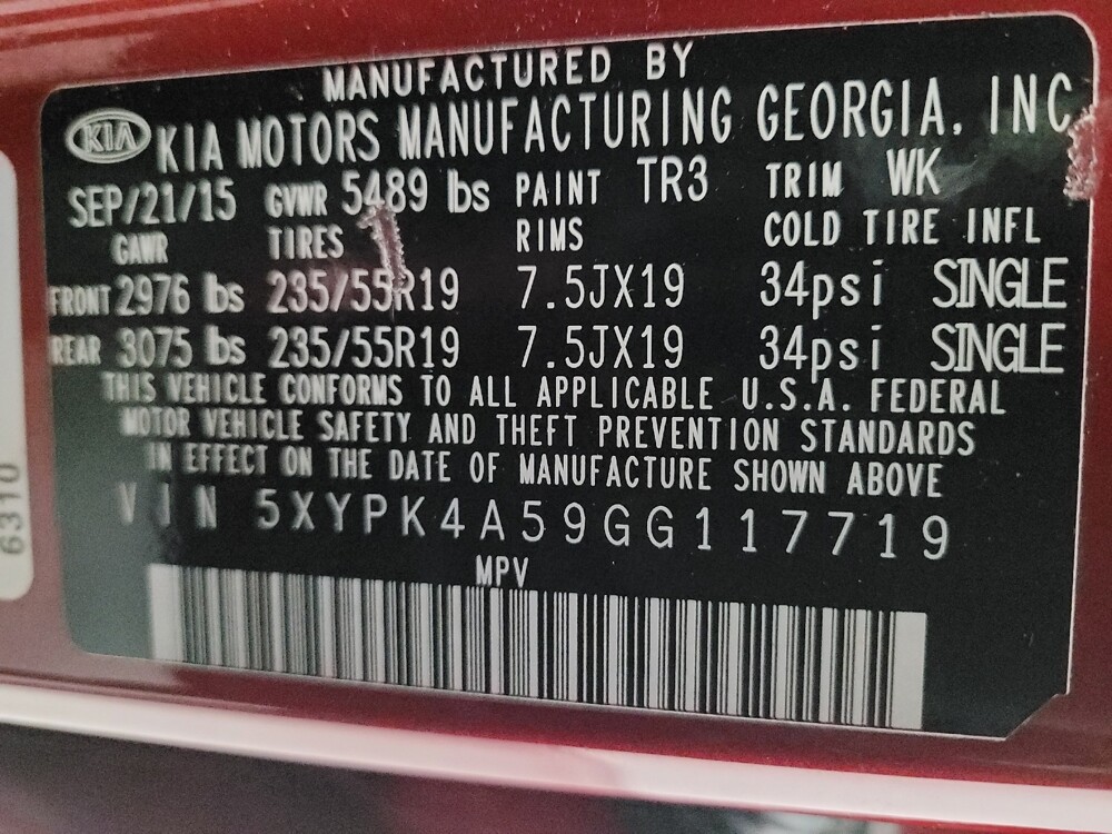 2016 Kia Sorento in Sacramento, CA 95821 - 18088762 33