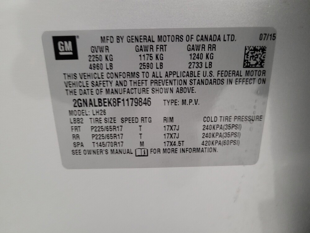 2015 Chevrolet Equinox in Sacramento, CA 95821 - 18088764 33