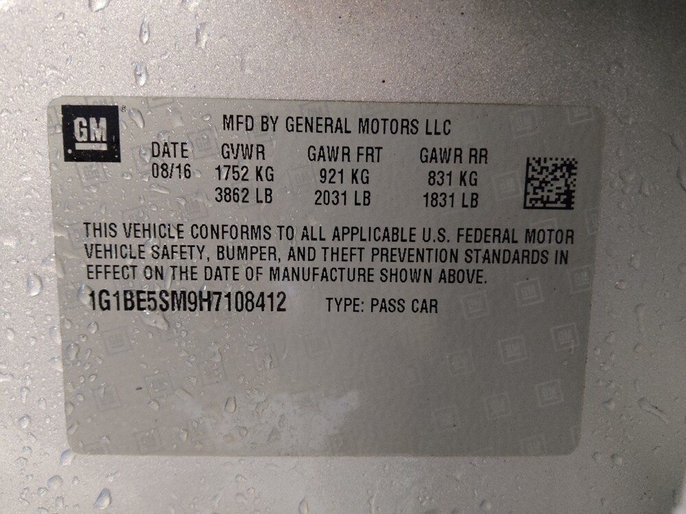 2017 Chevrolet Cruze in Bradenton, FL 34207 - 18088769 33