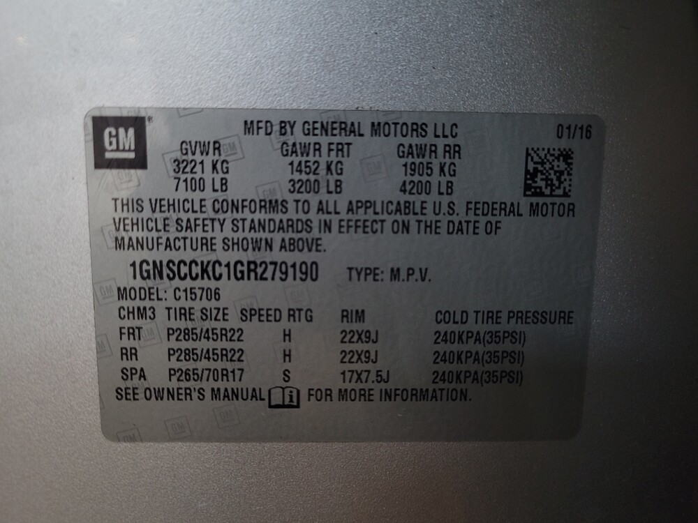 2016 Chevrolet Tahoe in Orlando, FL 32808 - 18088770 33