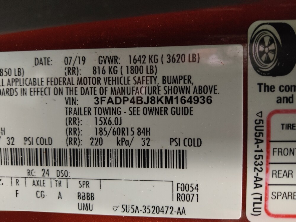 2019 Ford Fiesta in Augusta, GA 30907 - 18088791 33