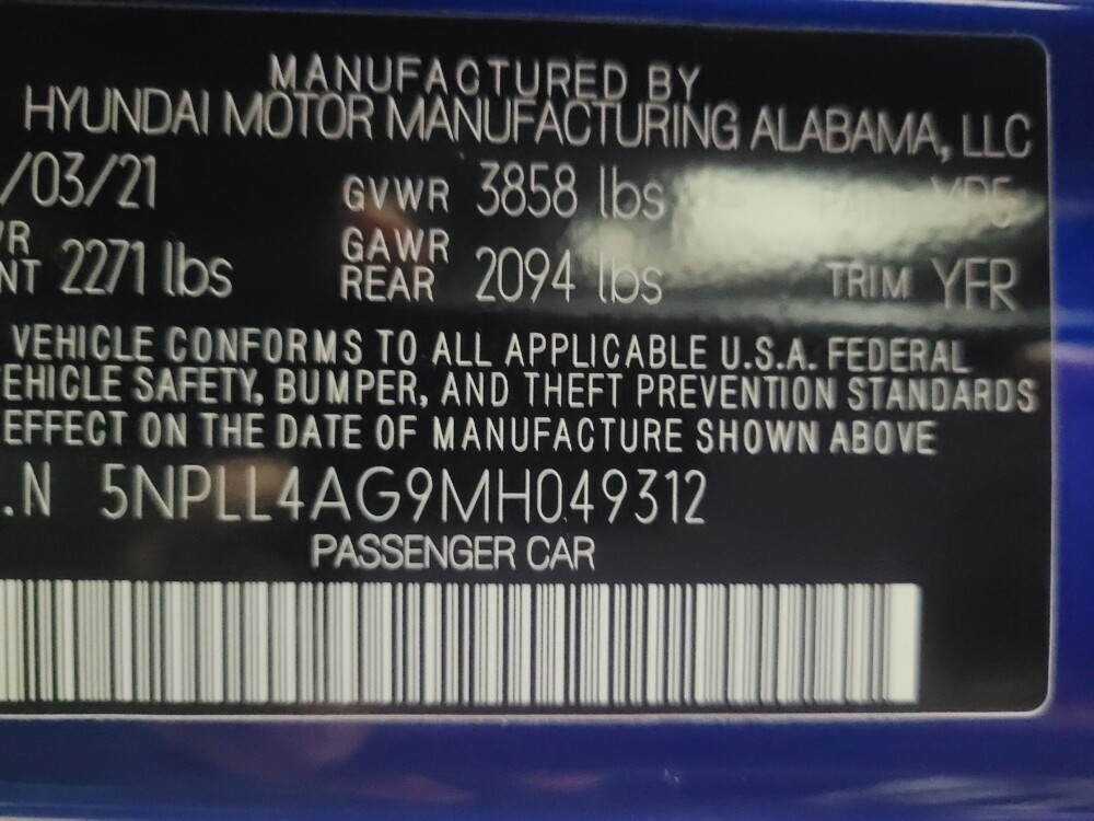 2021 Hyundai Elantra in Macon, GA 31210 - 18088803 33