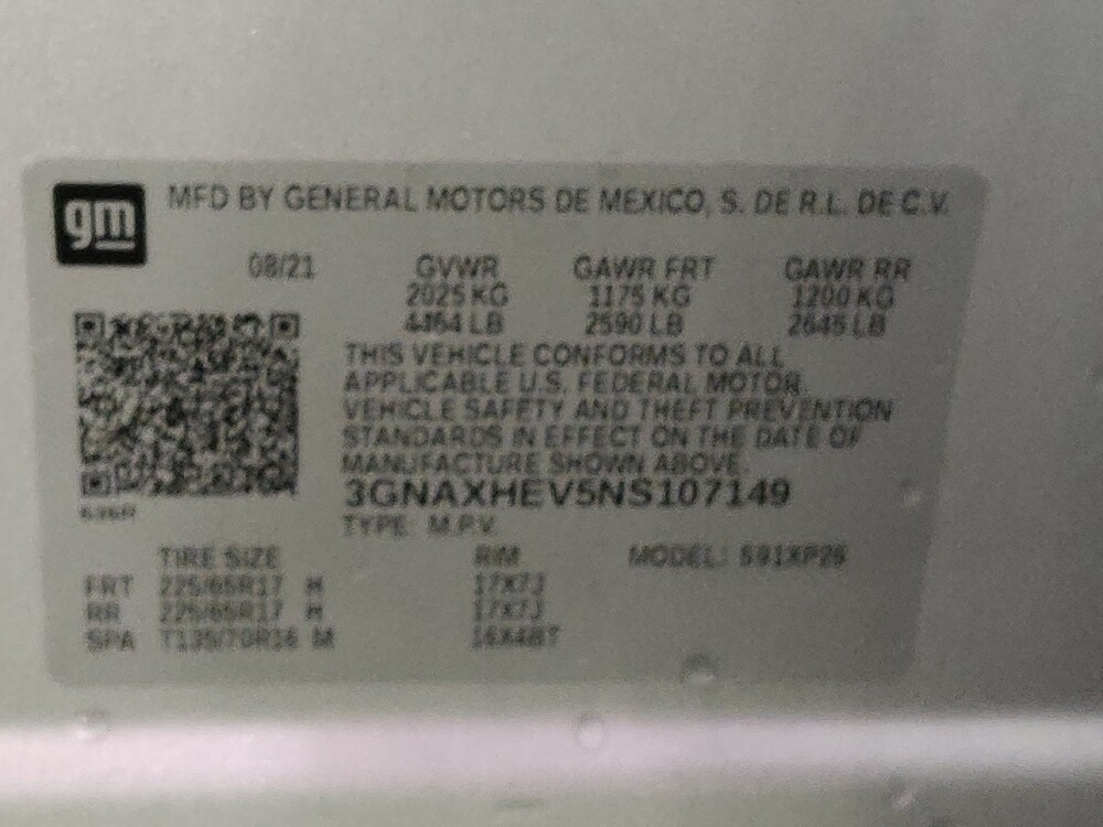 2022 Chevrolet Equinox in Tulsa, OK 74145 - 18088816 33