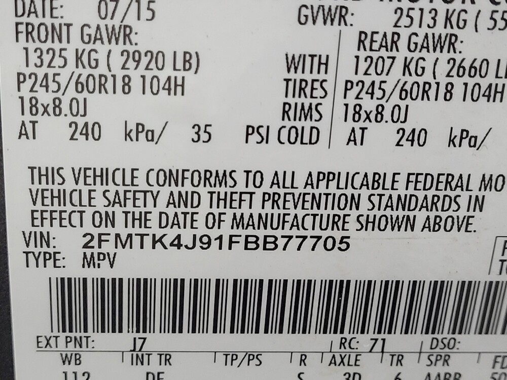 2015 Ford Edge in Las Vegas, NV 89102 - 18088840 33