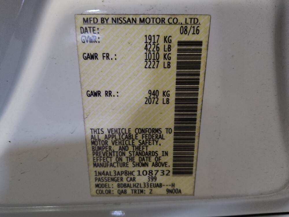 2017 Nissan Altima in Pensacola, FL 32505 - 18088847 33