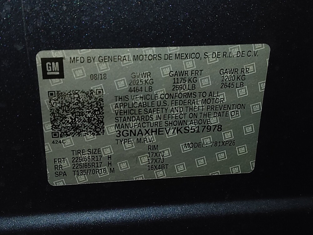 2019 Chevrolet Equinox in Savannah, GA 31419 - 18088851 33