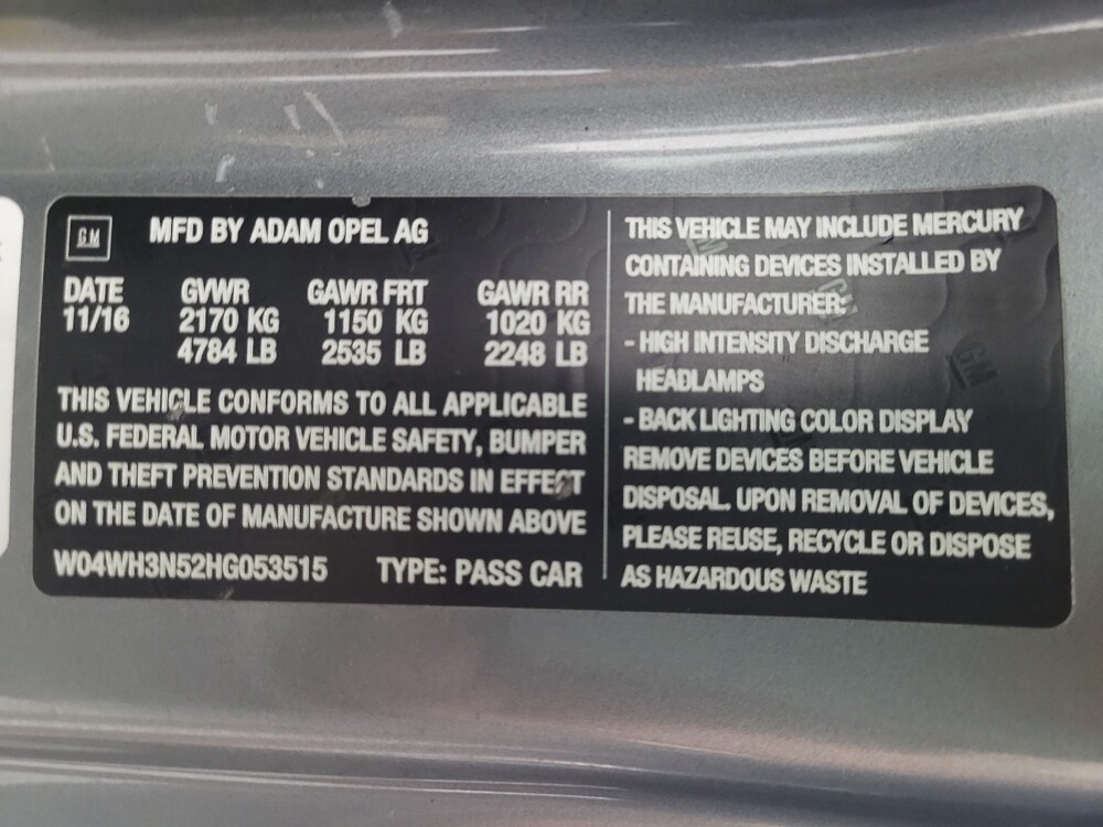 2017 Buick Cascada in Sanford, FL 32773 - 18088861 33