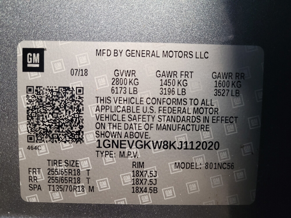 2019 Chevrolet Traverse in Greenville, SC 29607 - 18088866 33