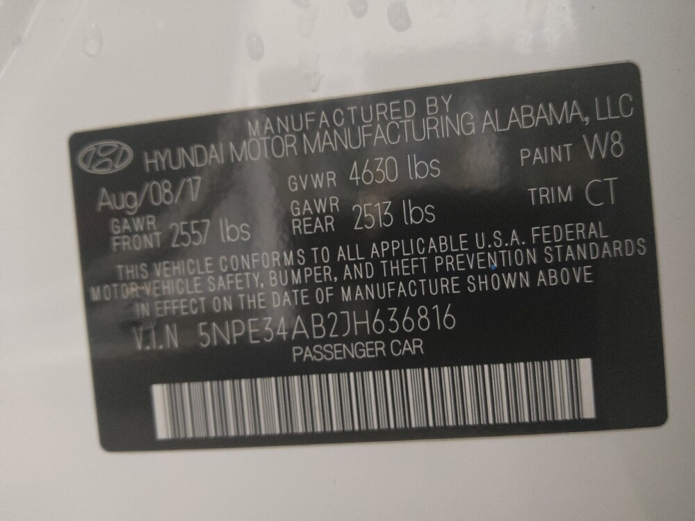 2018 Hyundai Sonata in Gastonia, NC 28056 - 18088871 33