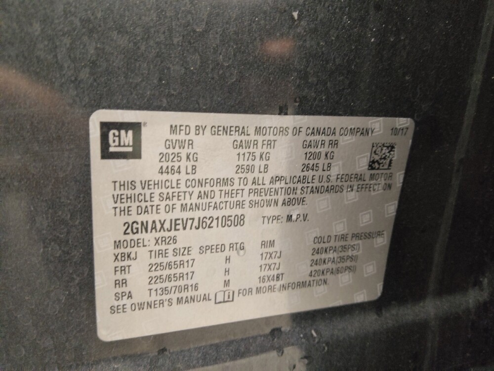 2018 Chevrolet Equinox in Colorado Springs, CO 80909 - 18088893 33