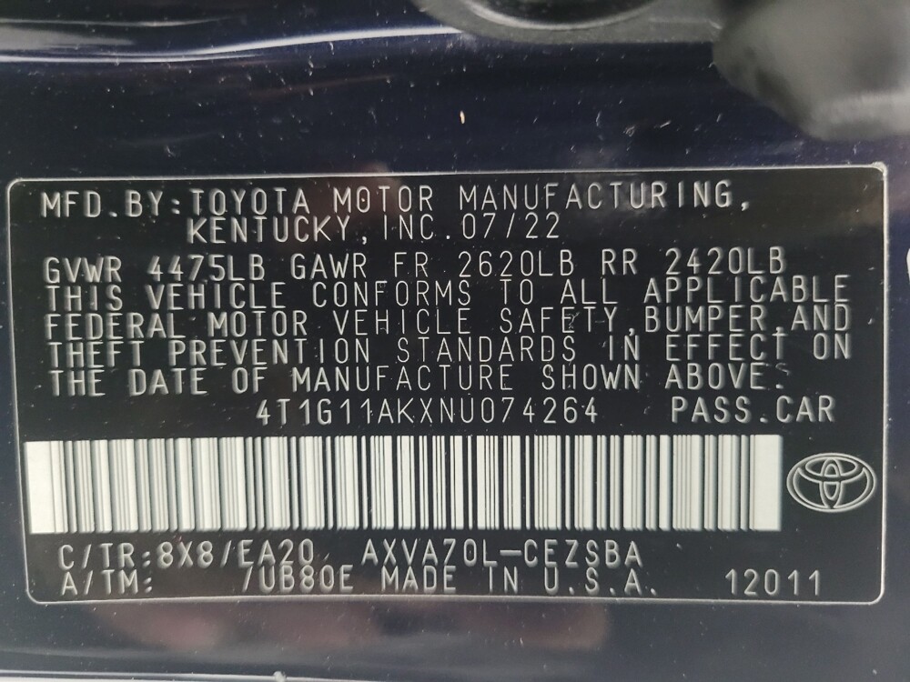 2022 Toyota Camry in Memphis, TN 38115 - 18088903 33