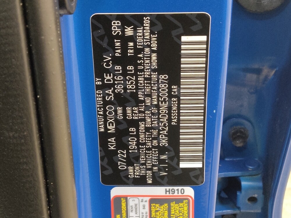 2022 Kia Rio in Fairfield, OH 45014 - 18088916 33