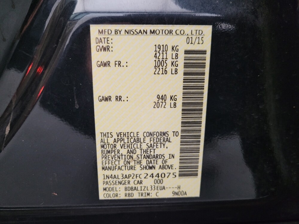 2015 Nissan Altima in Tucson, AZ 85705 - 18088963 33