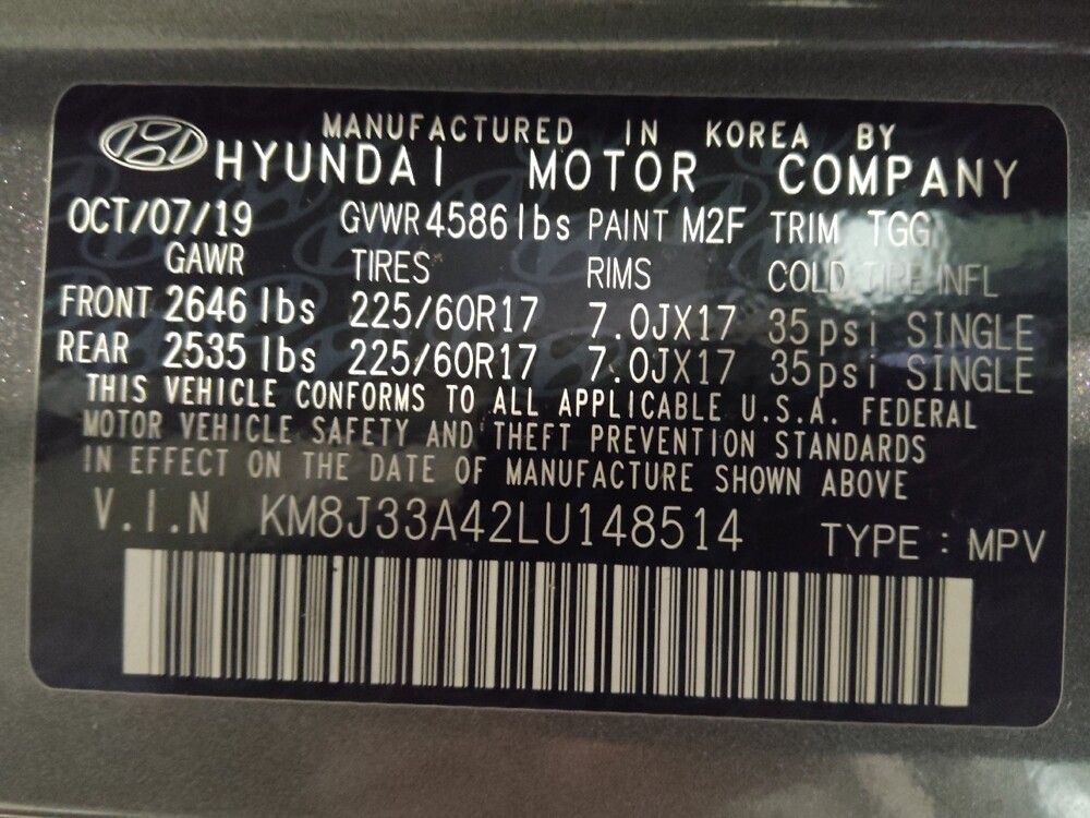 2020 Hyundai Tucson in Ocala, FL 34471 - 18088968 33