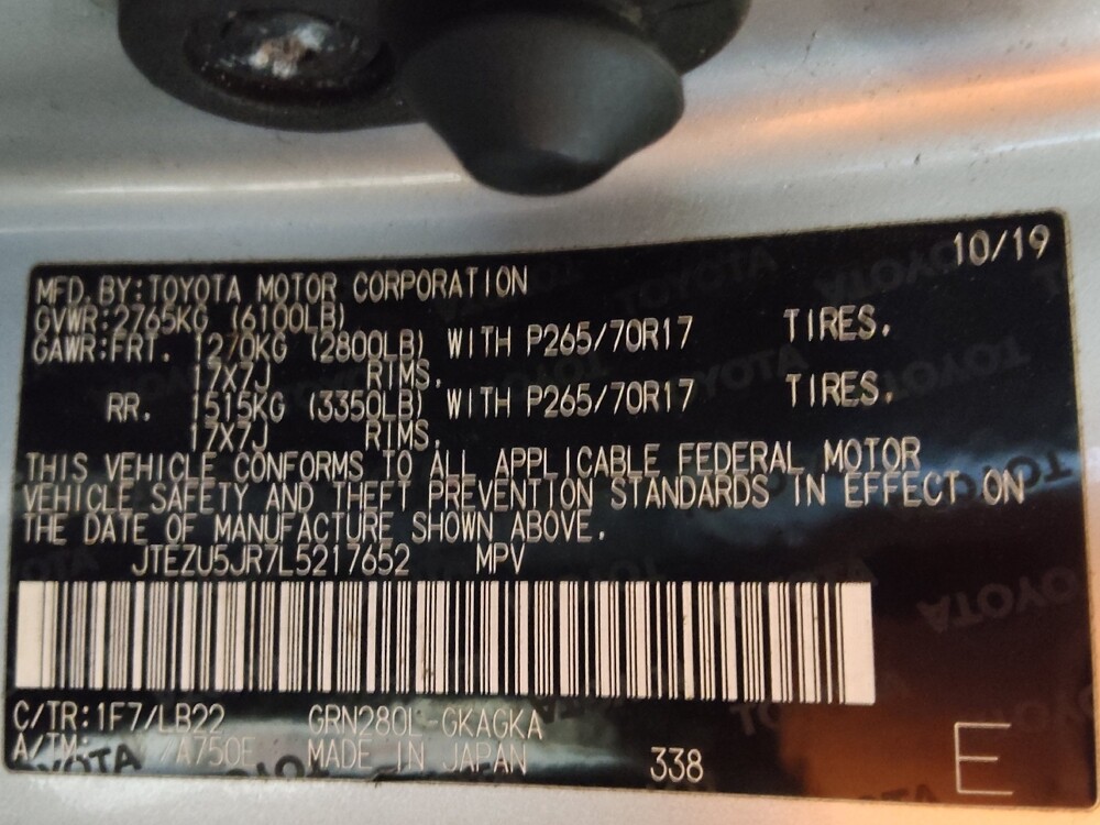 2020 Toyota 4Runner in Greenville, NC 27834 - 18088984 33