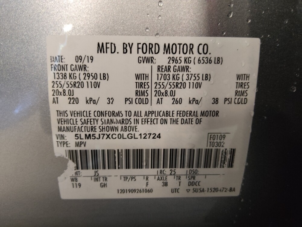 2020 Lincoln Aviator in Fort Myers, FL 33907 - 18088994 33