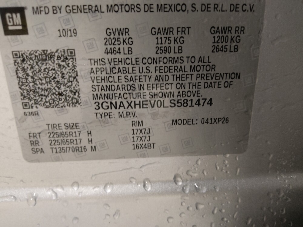 2020 Chevrolet Equinox in Jackson, MS 39211 - 18089013 33