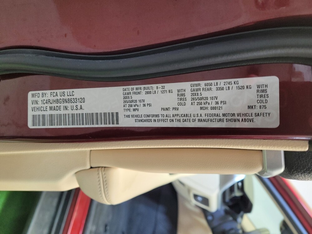 2022 Jeep Grand Cherokee in Toledo, OH 43617 - 18089019 33