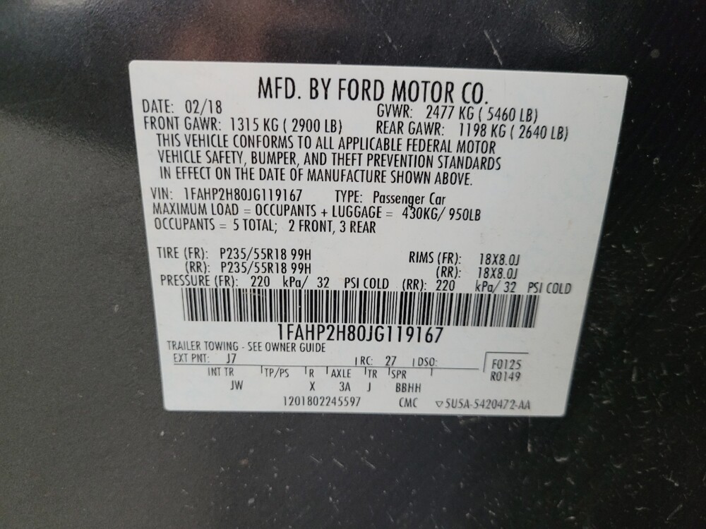 2018 Ford Taurus in Glendale, AZ 85301 - 18089038 33