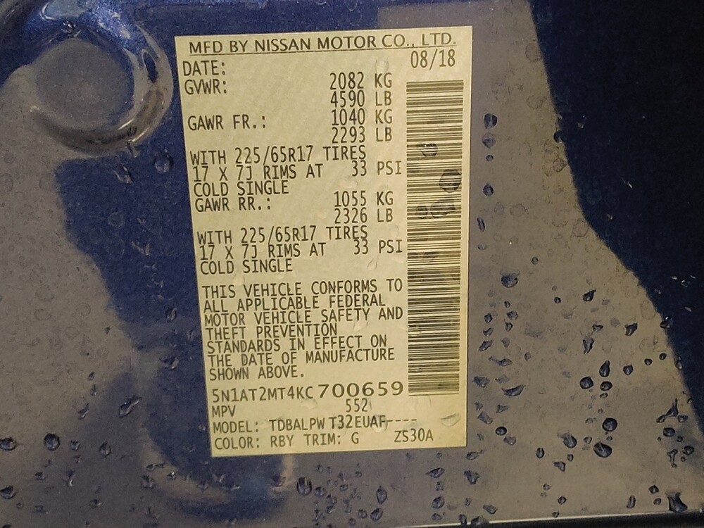 2019 Nissan Rogue in Gastonia, NC 28056 - 18089043 33