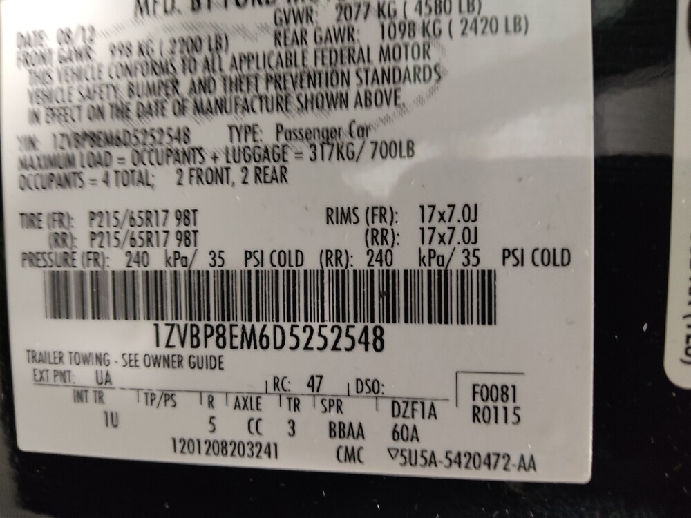 2013 Ford Mustang in Union City, GA 30291 - 18089053 33