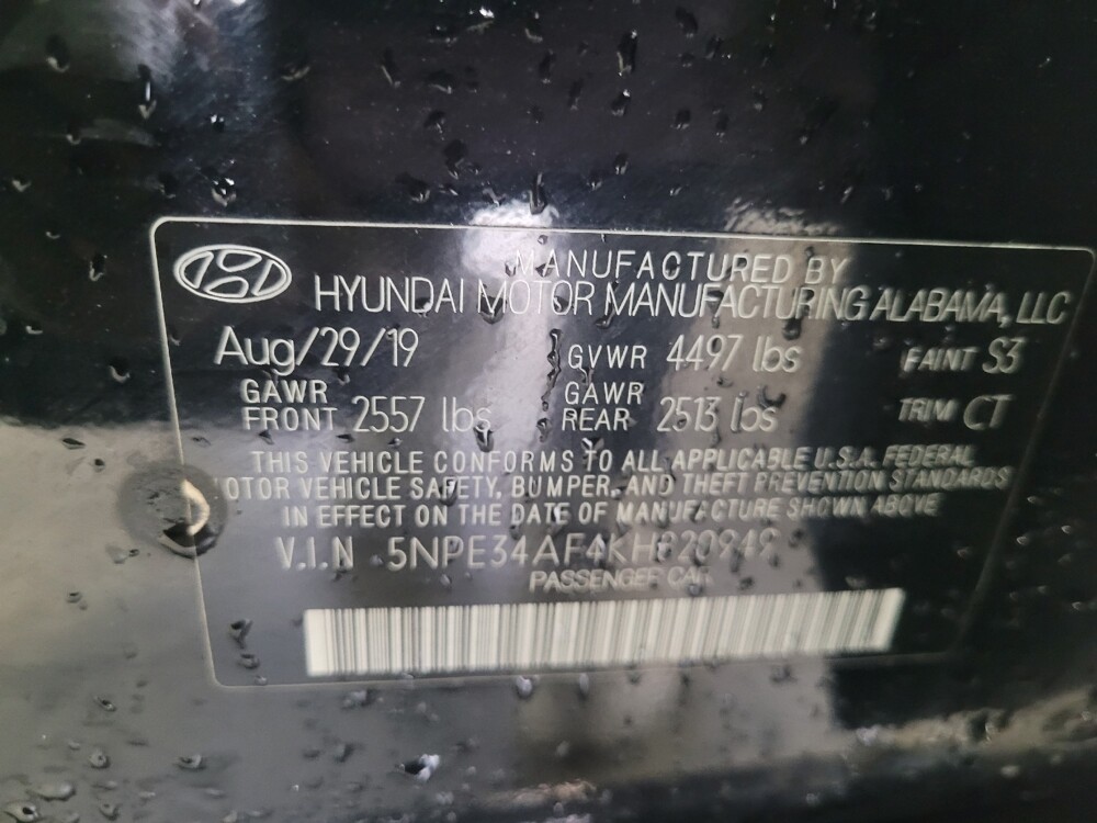 2019 Hyundai Sonata in Macon, GA 31210 - 18089058 33