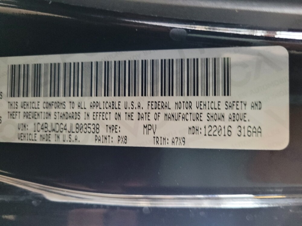 2018 Jeep Wrangler in Ocala, FL 34471 - 18089072 33