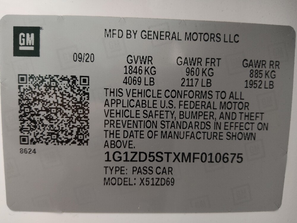 2021 Chevrolet Malibu in Lakewood, CO 80215 - 18089078 33